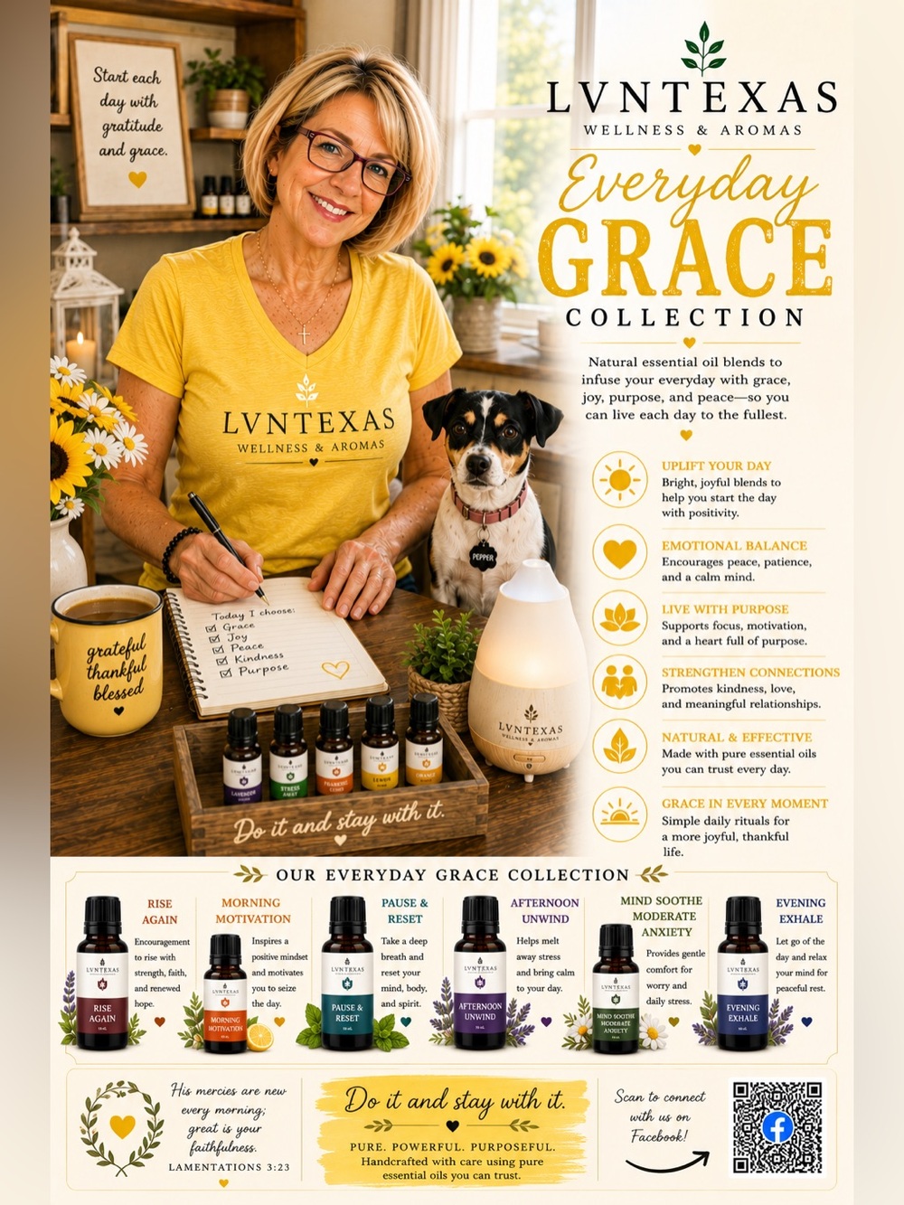 Everyday Grace Collection • One Custom Young Living Oil Roller Blend